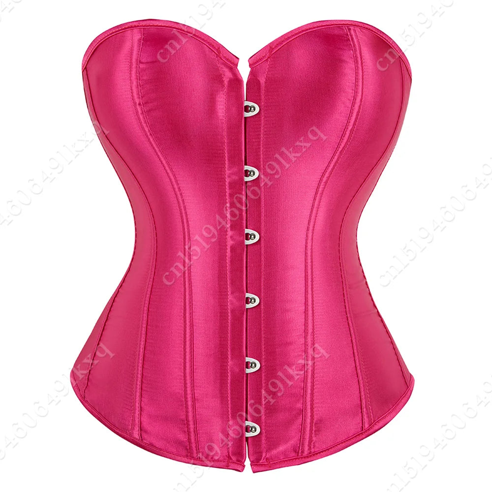 Bustier Corset Satin à lacer