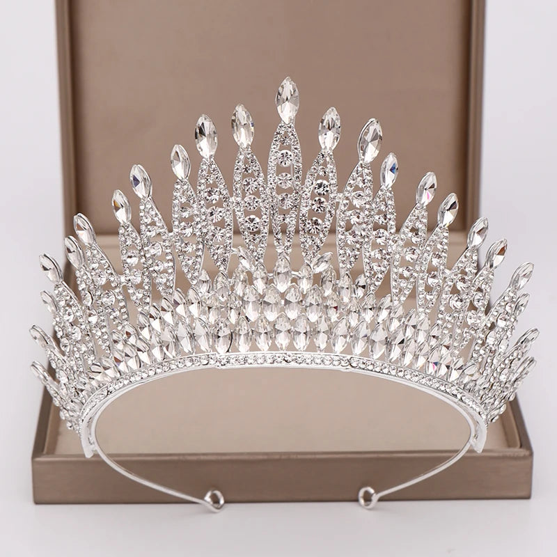 Couronne diadème strass crystal plusieurs modèles