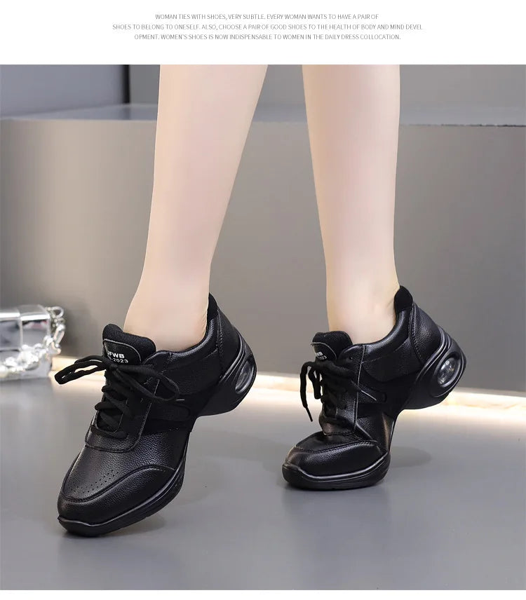 Baskets danse cuir Shonda