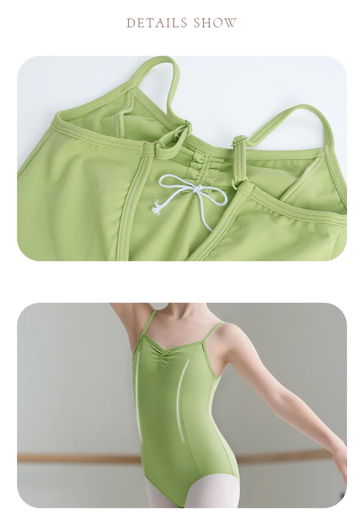 Justaucorps fines bretelles Nilsa