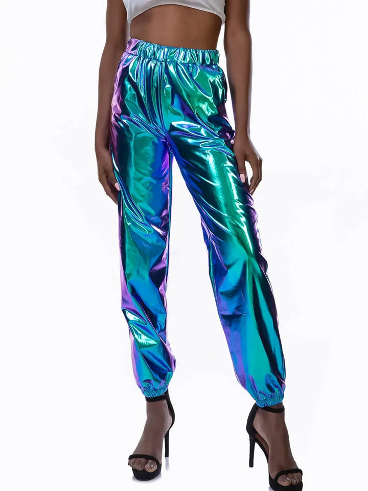 Pantalon Holographic métallique