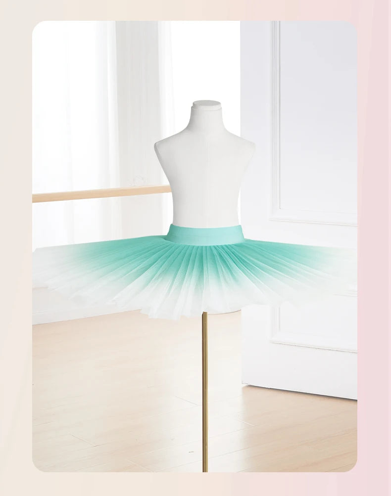 Jupe bas tutu bi-colore