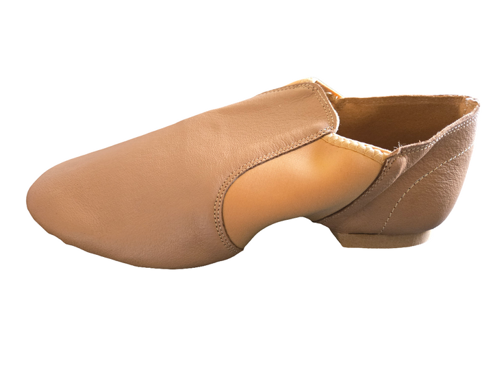 Chaussons Slip On cuir beige T41 Sansha