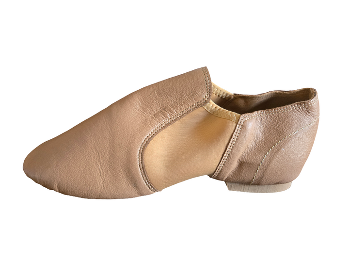 Chaussons Slip On cuir beige T41 Sansha