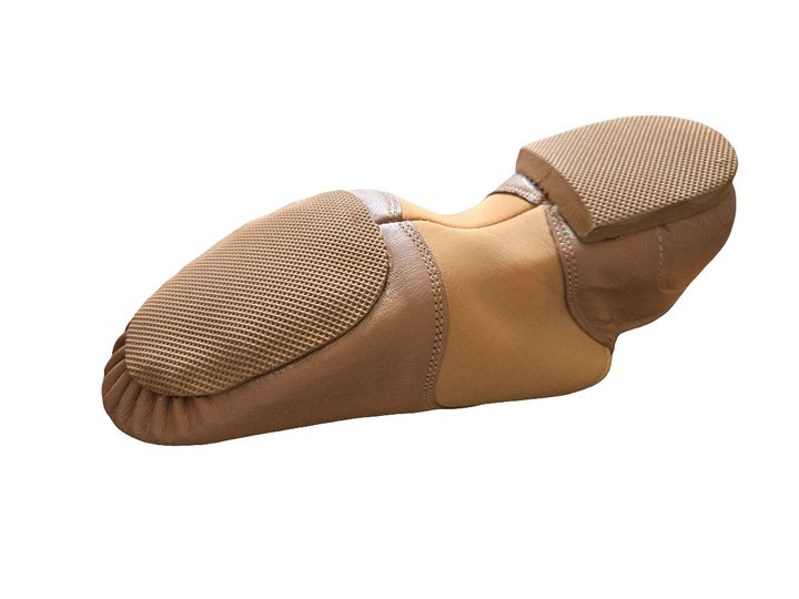 Chaussons Slip On cuir beige T41 Sansha