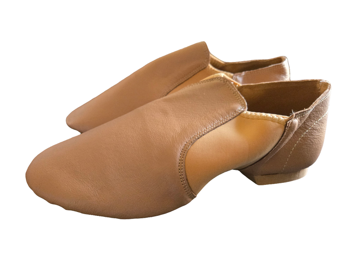 Chaussons Slip On cuir beige T41 Sansha