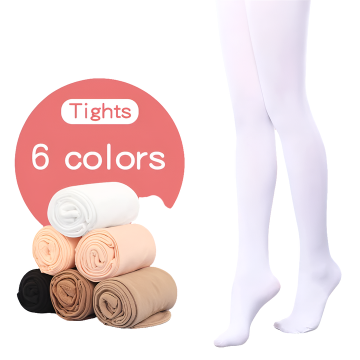 Collants de danse opaque avec pieds