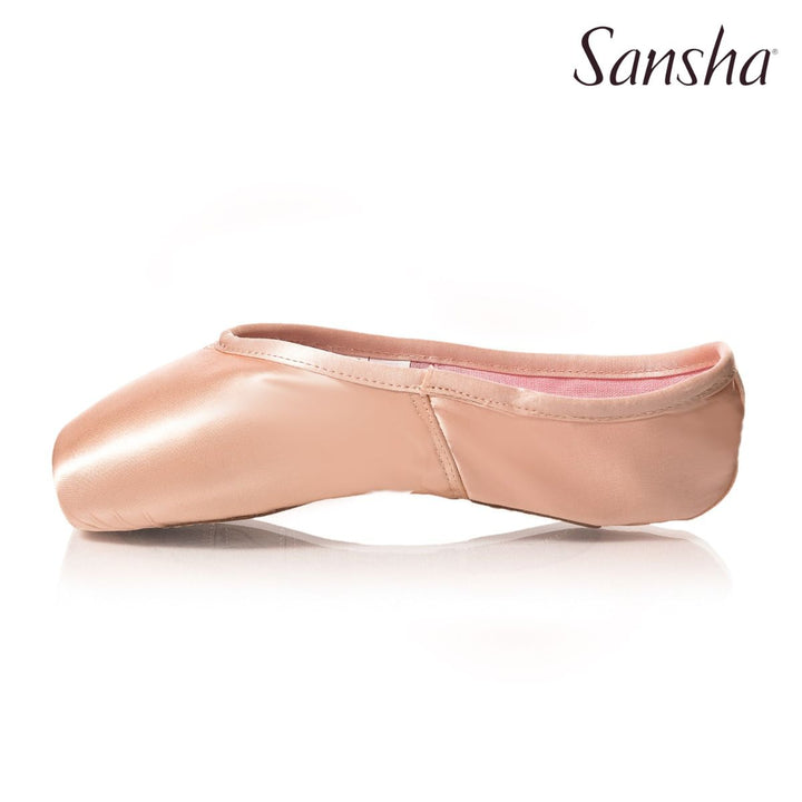 Chaussons Pointes satin Sansha modèle Cendrillon