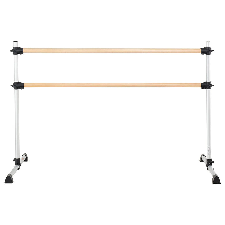 Barre de danse portable double en bois 1840mm