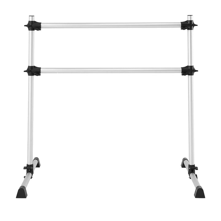Barre de danse classique double hauteur aluminium réglable