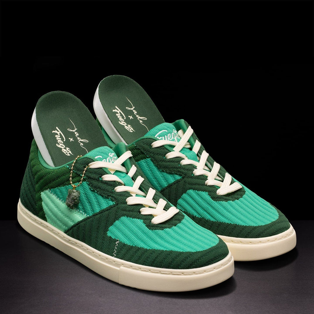 Baskets danse basses green Jade x Fuego