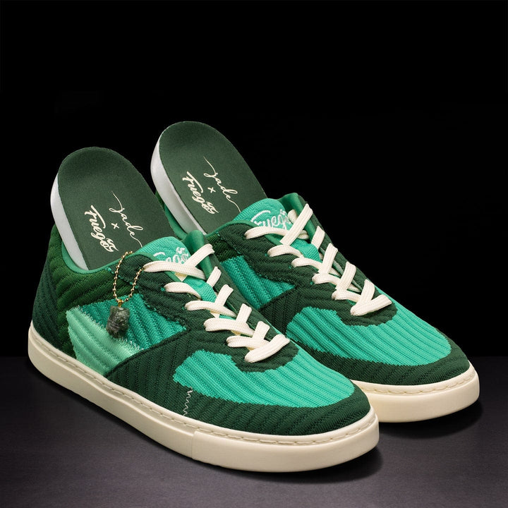 Baskets danse basses green Jade x Fuego