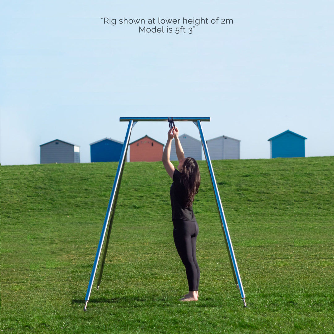 Structure balançoire pour danse aérienne ou yoga aérien 2,0 m x 2,6 m
