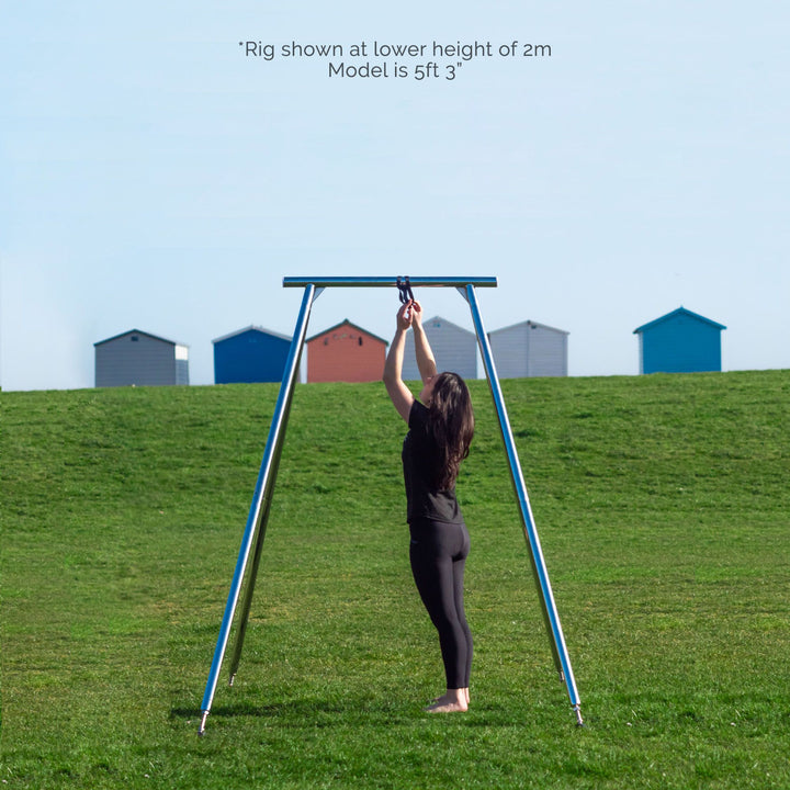 Structure balançoire pour danse aérienne ou yoga aérien 2,0 m x 2,6 m