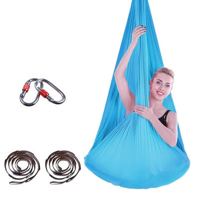 Hamac pour yoga aérien 5mx 2.8m avec accessoires