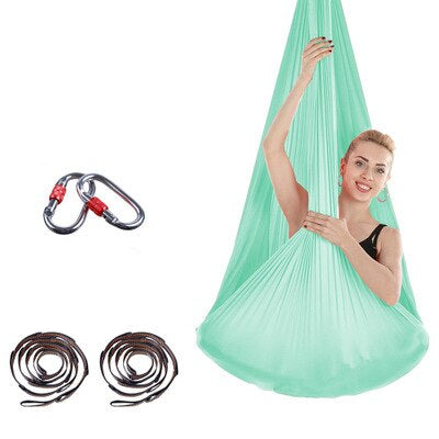 Hamac pour yoga aérien 5mx 2.8m avec accessoires