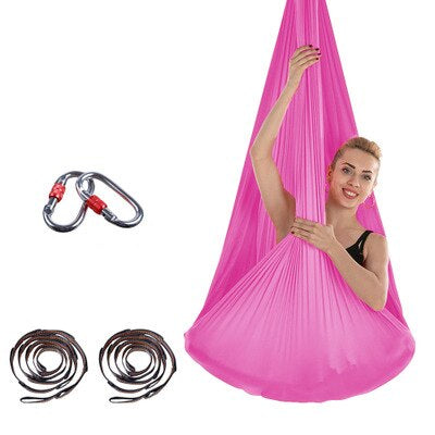 Hamac pour yoga aérien 5mx 2.8m avec accessoires