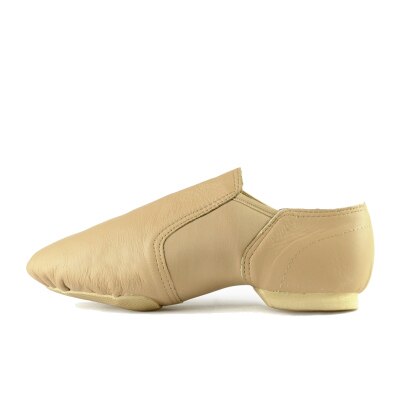 Chaussons Slip On cuir beige T41 Sansha