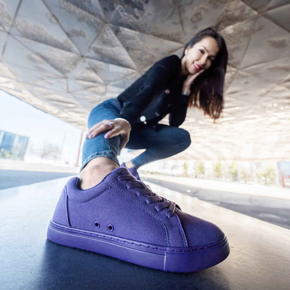 Baskets low top violet Fuego