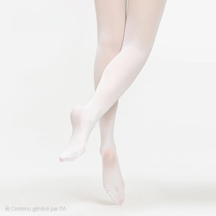 Collants danse avec pieds Sansha