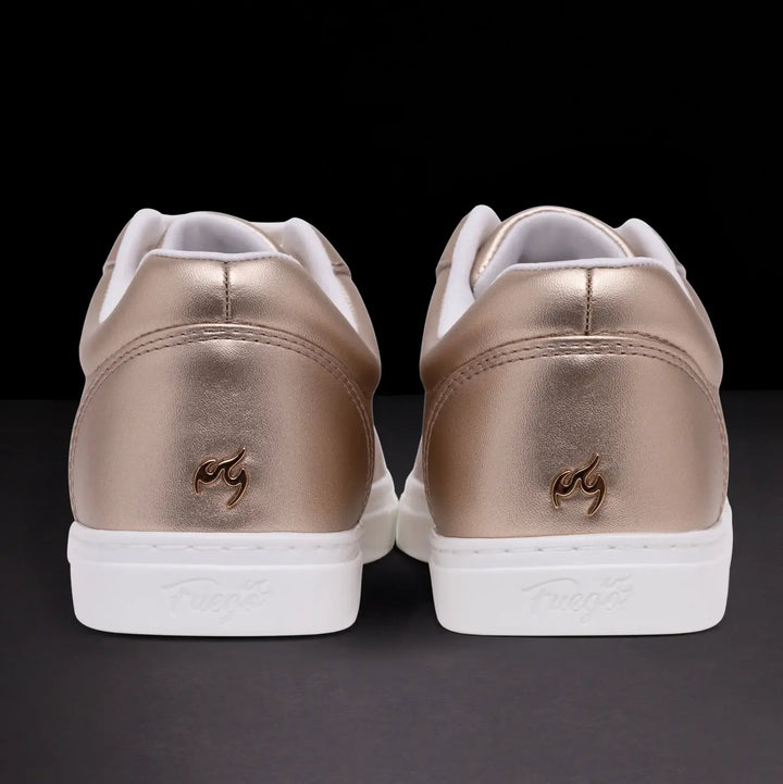 Baskets danse basses Rose Gold Fuego