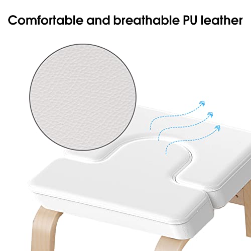 Tabouret de Yoga en bois pour postures inversées