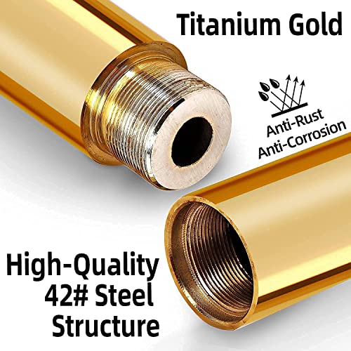 Extension pour barre Pole Dance tube or 45mn longueur 250mm