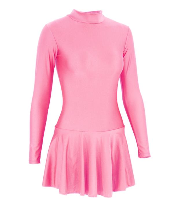 Justaucorps manches longues avec jupette Meira