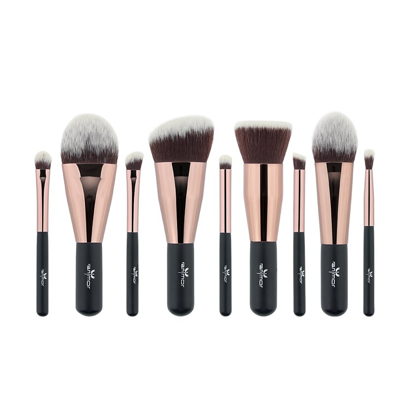 Set de 9 pinceaux maquillage Visage et Yeux