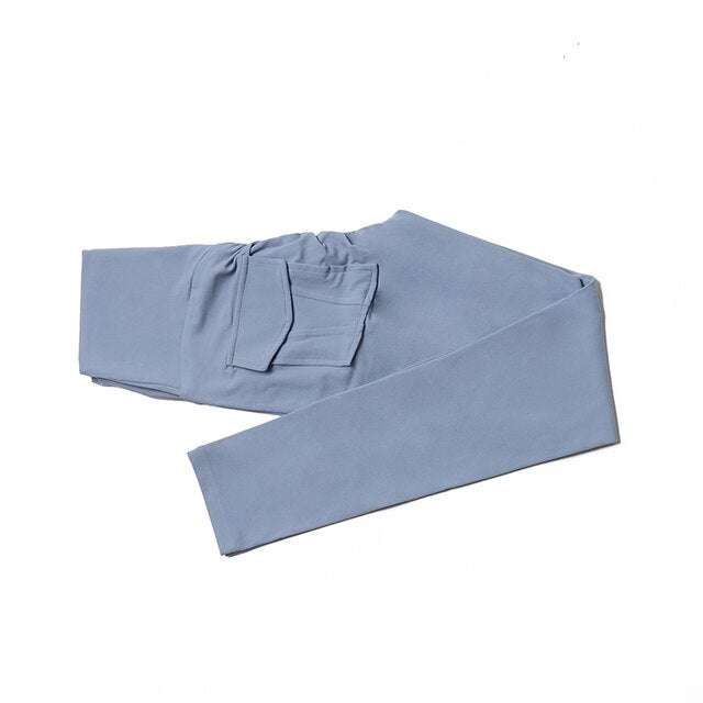 Legging taille haute avec poches arrière