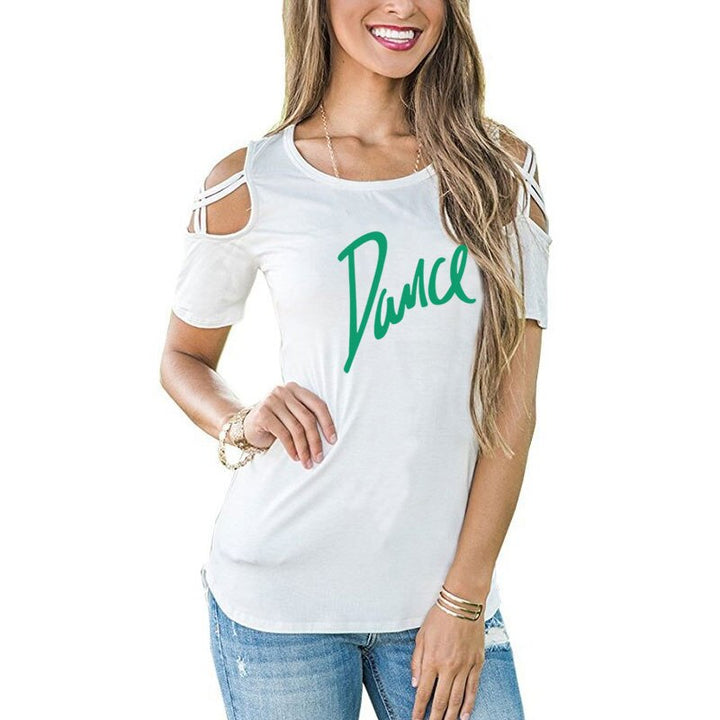 T-shirt épaules dénudées Dance 5 coloris disponibles