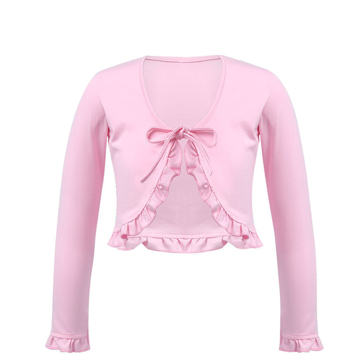 Veste Cardigan à nouer pour filles