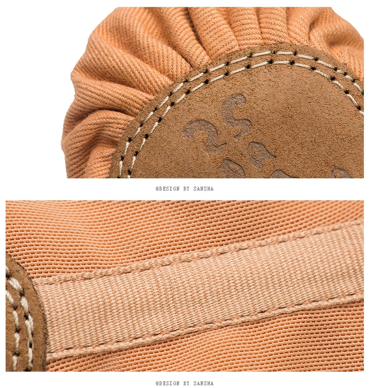 Chaussons demi-pointes bi-semelle microfibre Sansha