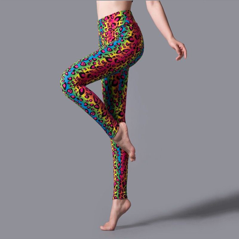 Legging avec imprimé léopard 3 coloris au choix