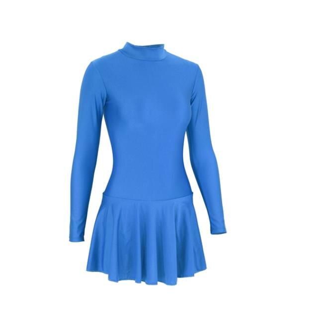 Justaucorps manches longues avec jupette Meira