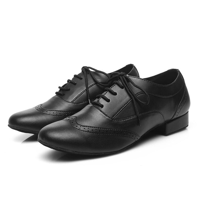 Chaussures de danse cuir noir