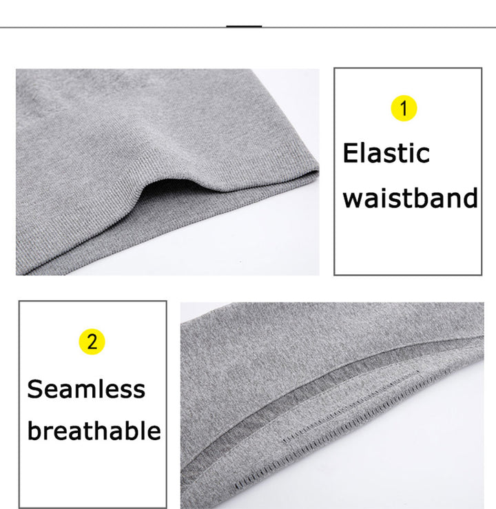 Legging sans couture avec maille fantaisie