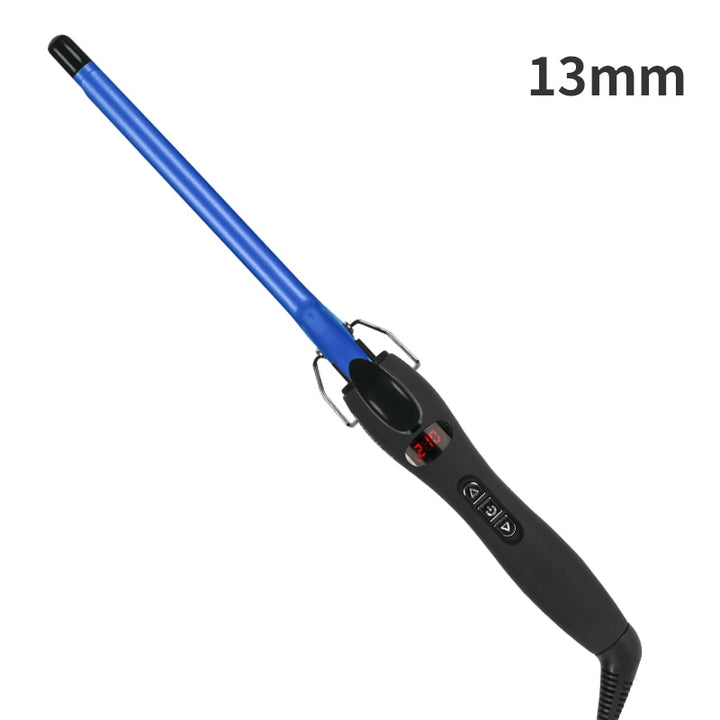 Fer à boucler Curling Iron 13mn 2 coloris bleu ou or