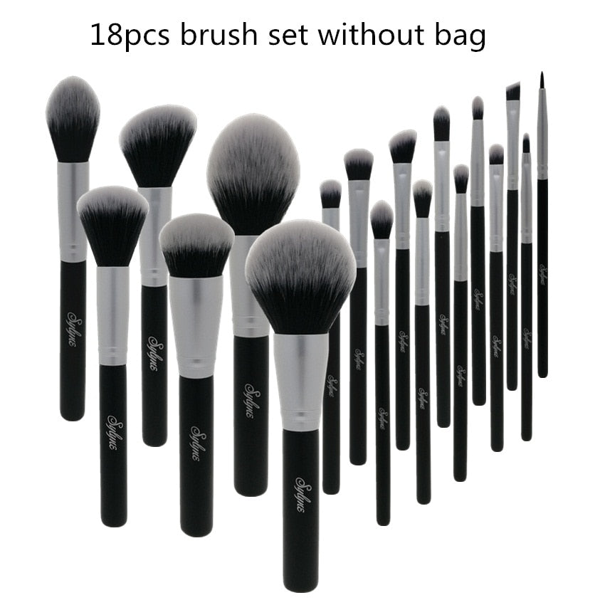 Set de 18 pinceaux à maquillage