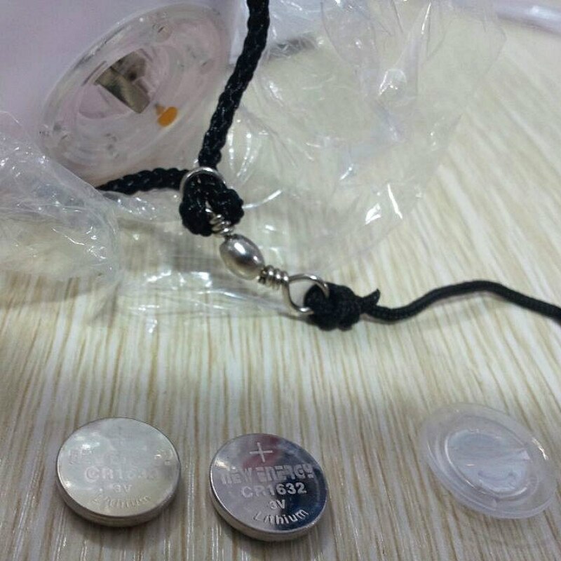 2 pieces belly dance balls LED performance