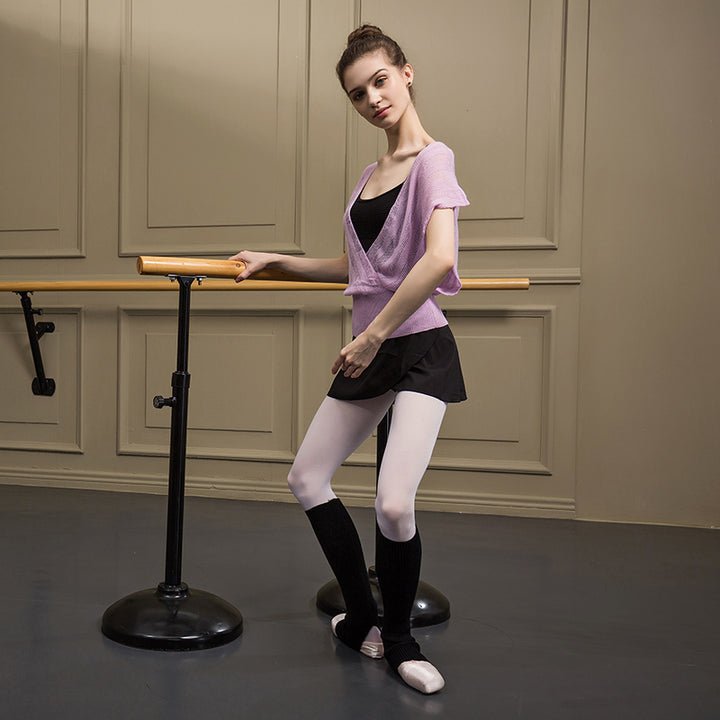 Top fantaisie maille légère et transparente Sansha