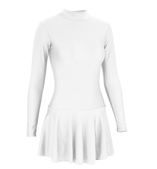 Justaucorps manches longues avec jupette Meira