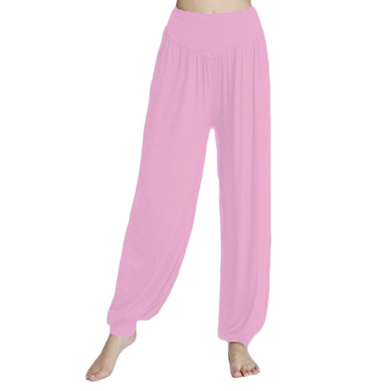 Pantalon large harem resserré aux chevilles