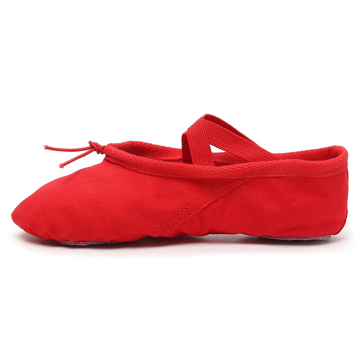 Chaussons demi-pointes bi-semelle rouge T37