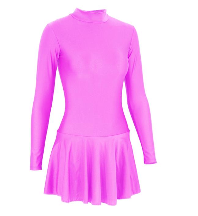 Justaucorps manches longues avec jupette Meira