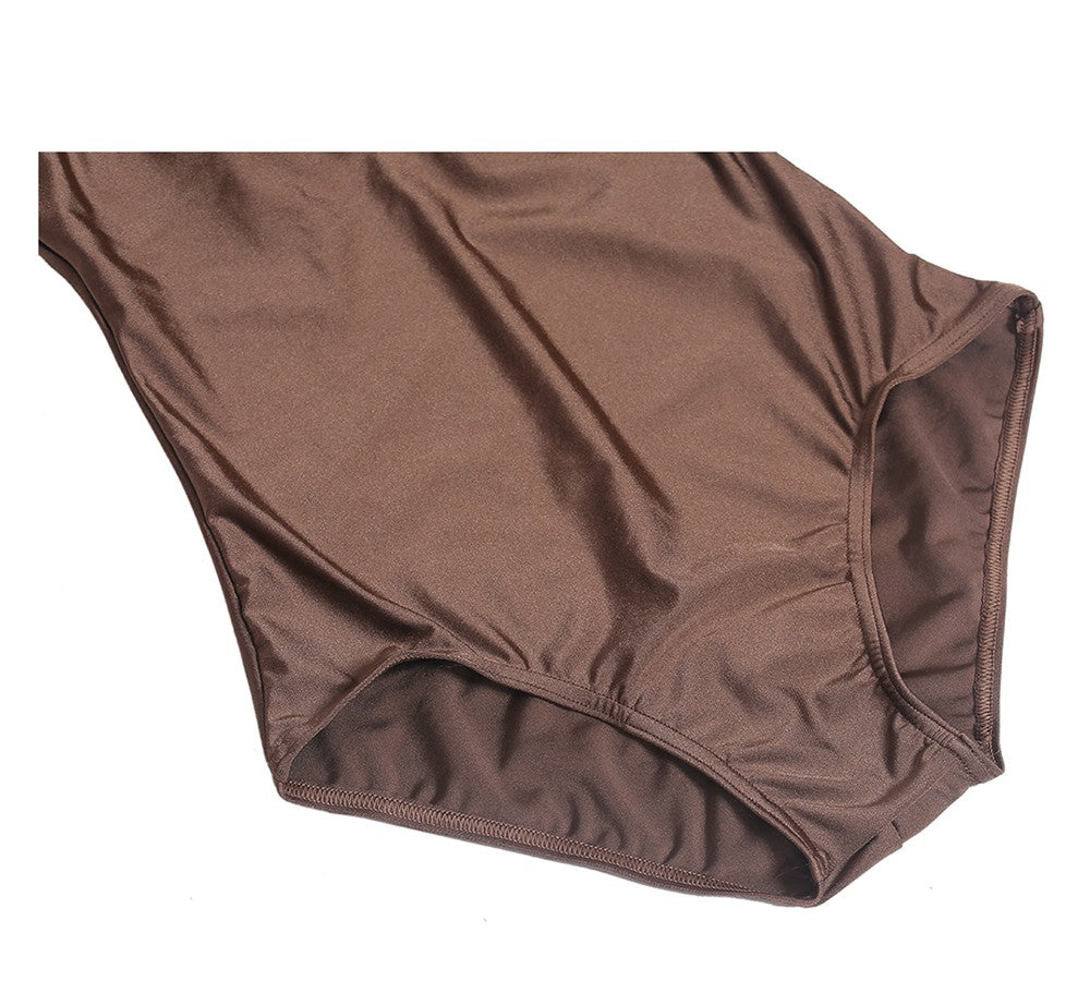 Justaucorps col rond sans manches Nathalie