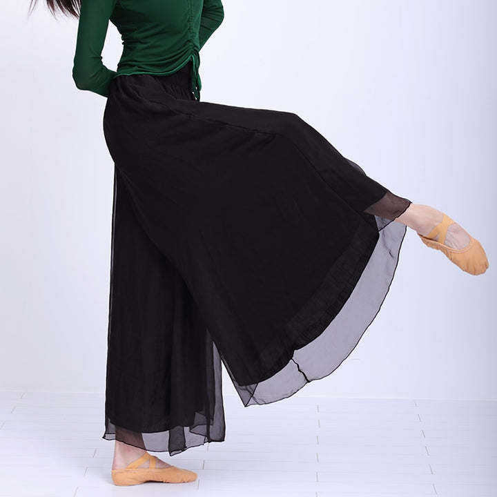 Pantalon danse large en mousseline Wanida