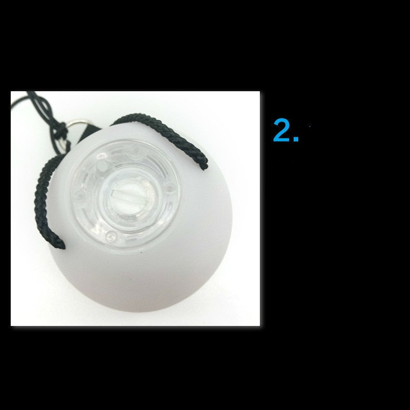 2 pieces belly dance balls LED performance
