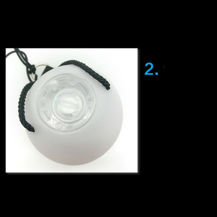 2 pieces belly dance balls LED performance