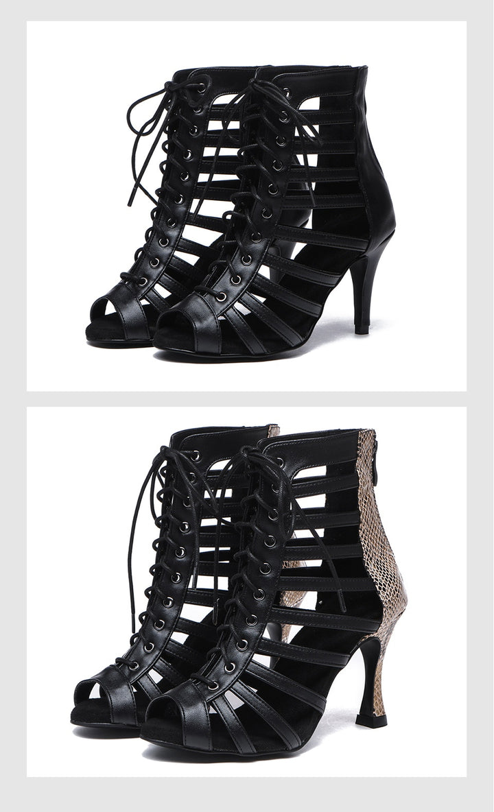 Bottines danse Emilie Talons de 7 ou 10cm